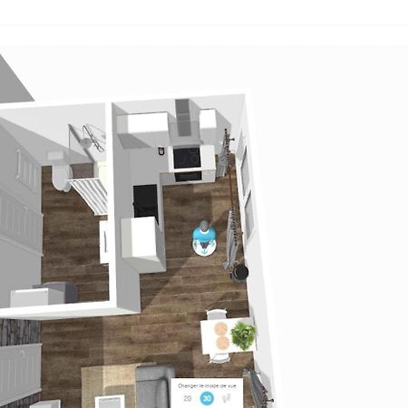 #3 Joli appartement T3 Mulhouse centre,Neuf, calme et tout équipé Extérieur photo