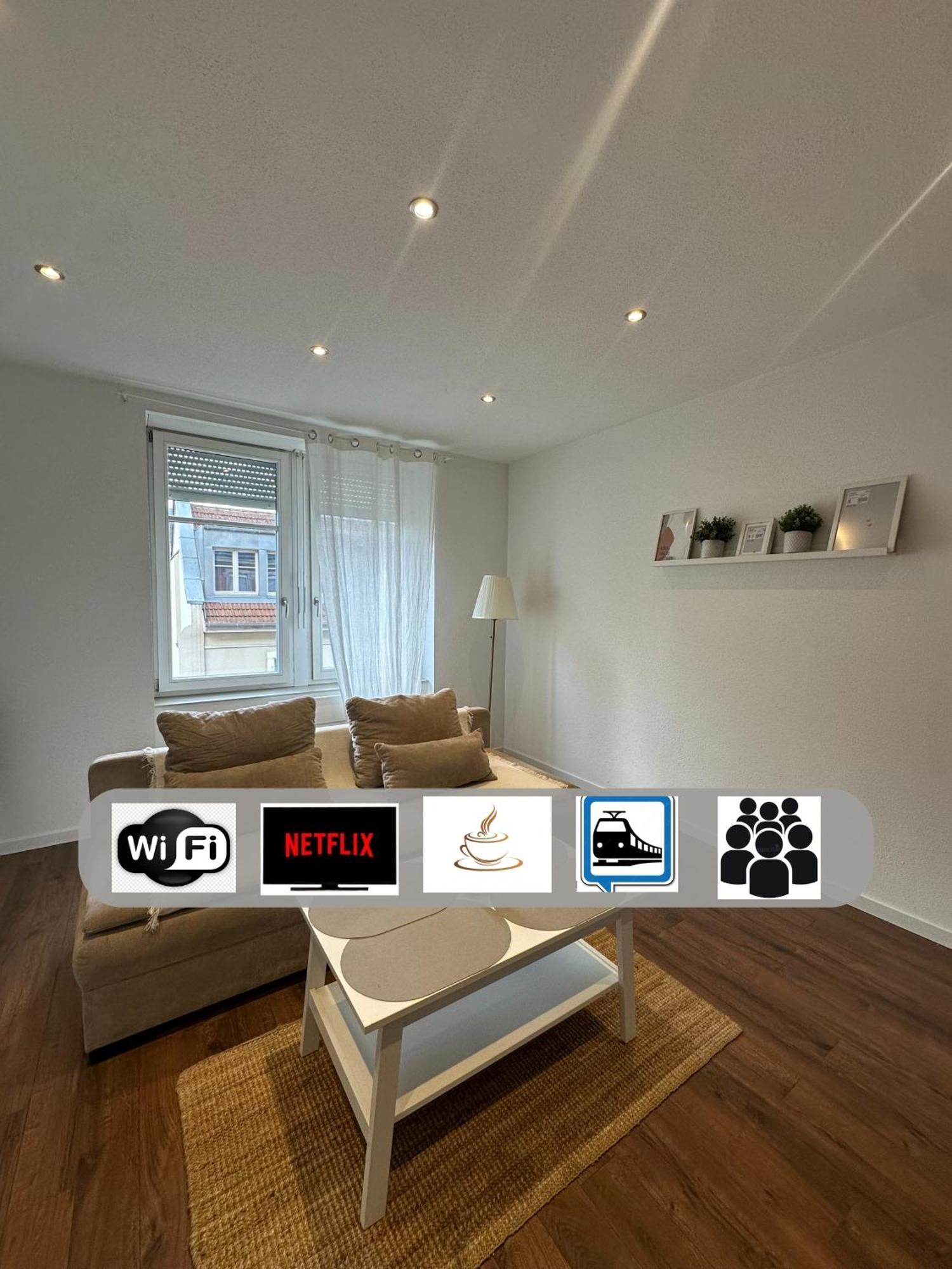 #3 Joli appartement T3 Mulhouse centre,Neuf, calme et tout équipé Extérieur photo