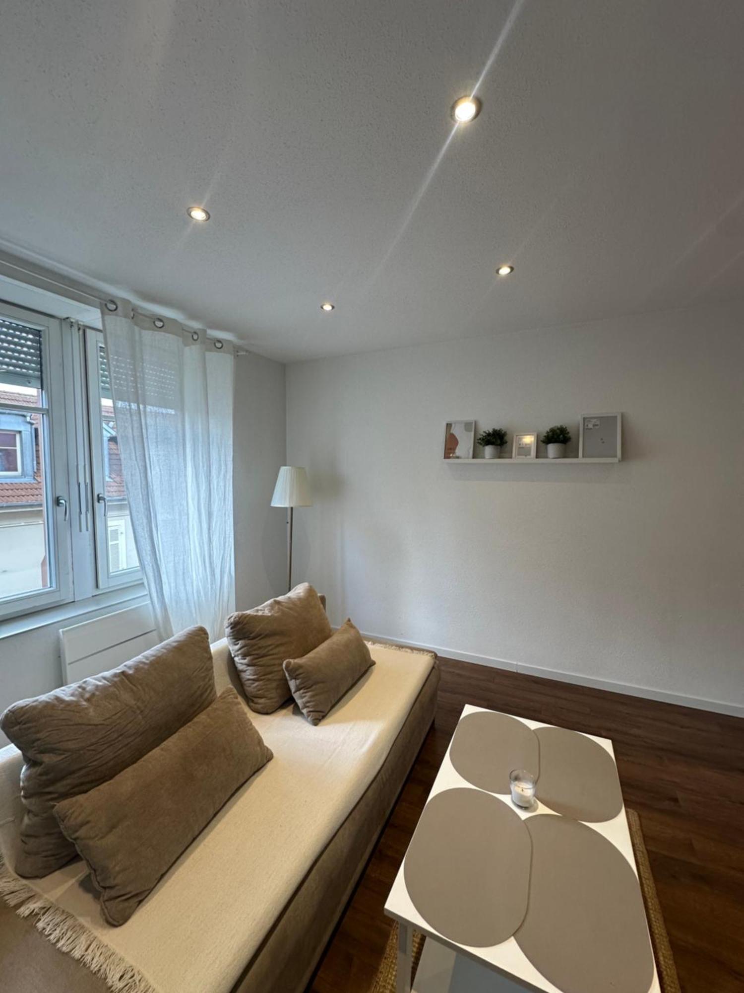 #3 Joli appartement T3 Mulhouse centre,Neuf, calme et tout équipé Extérieur photo